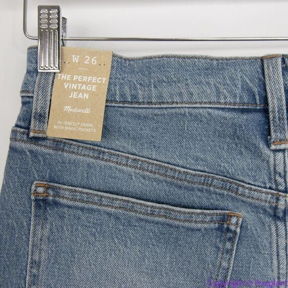 NEW Madewell The Perfect Vintage Jean in Belbury Wash,26 - Picture 13 of 16